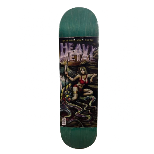 Darkstar Dave Bachinsky Heavy Metal Impact Deck - 8.25