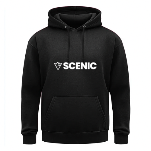 Scenic Diamond Logo Hoodie - Black