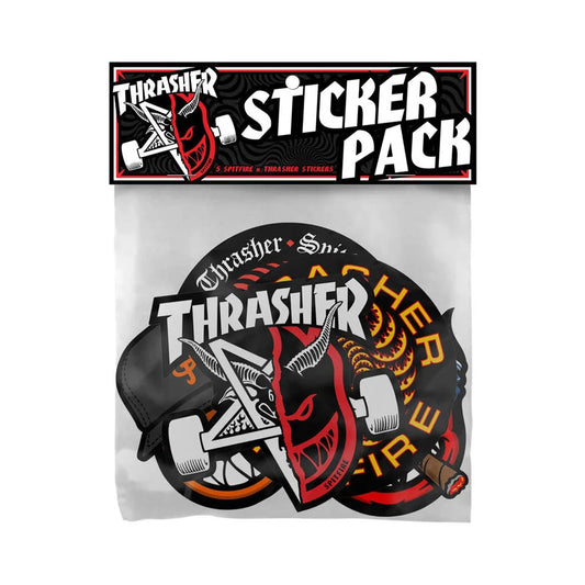 Spitfire Thrasher Multi Sticker Pack