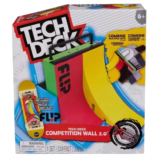 Tech Deck Fingerboard X-Connect Flip Competition Wall