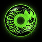 Spitfire F4 99Du Deathmask II Bighead Radial Full Glow Wheels - 54mm