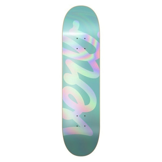 Verb Holographic Logo Teal Deck - 8.125”