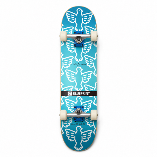 Blueprint x SkyBrown x MLSL Collab Bird Blue Custom Complete - 8.25”