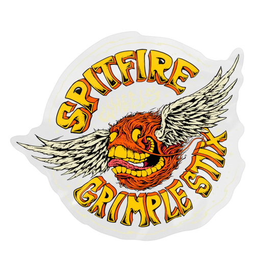 Spitfire X Grimple Flying Grimple Sticker
