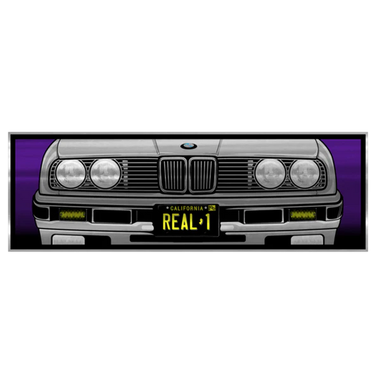 Real Grille Sticker 6 - Purple