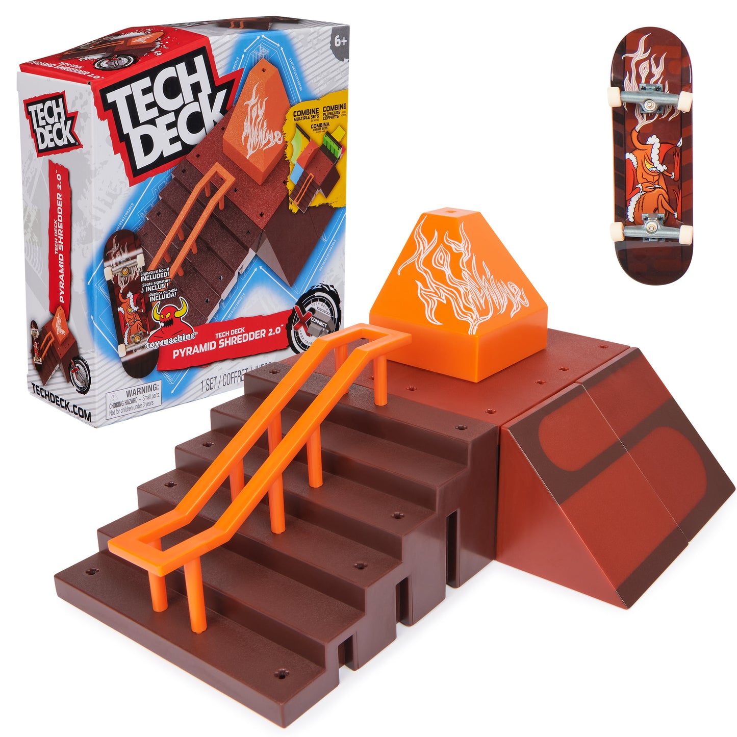 Tech Deck - X-Connect Pyramid Shredder 2.0 - Toy Machine