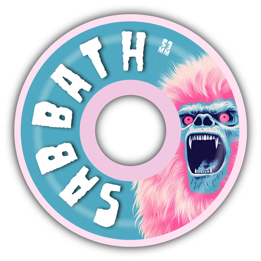 Sabbath Pink Yeti Conical 99a Wheels - 53mm