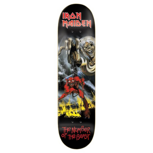 Zero Iron Maiden Number of the Beast Deck - 8”