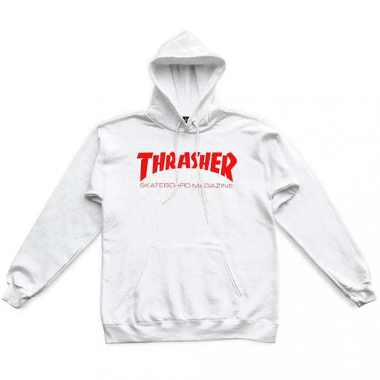 Thrasher Skate Mag White/Red Hood