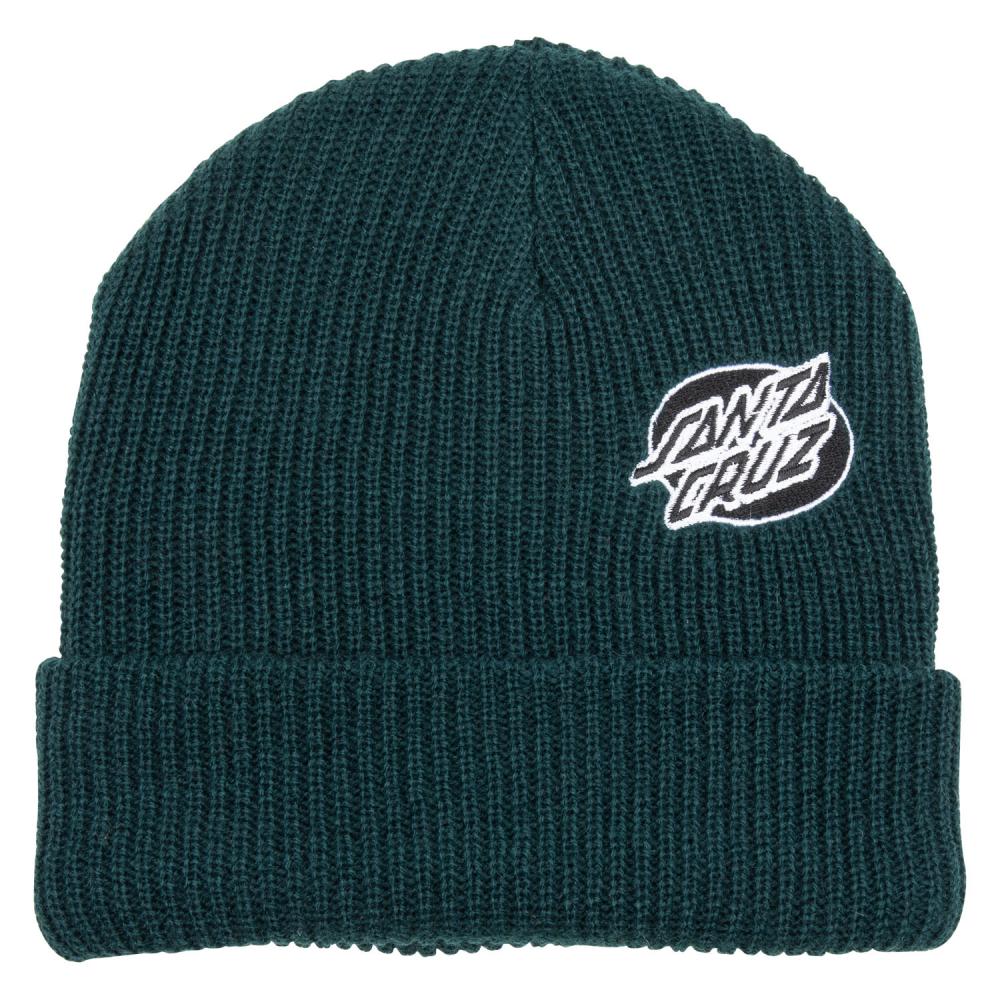 Santa Cruz Mono Lined Oval Dot Beanie - Rainforest