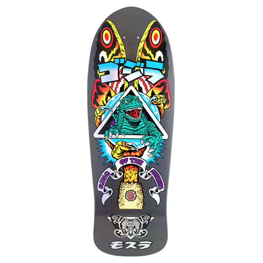 Santa Cruz Godzilla Mothra Natas Deck - 10.538”