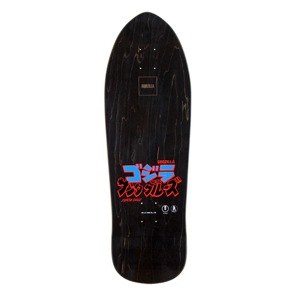 Santa Cruz Godzilla JR Natas Deck - 9.89”