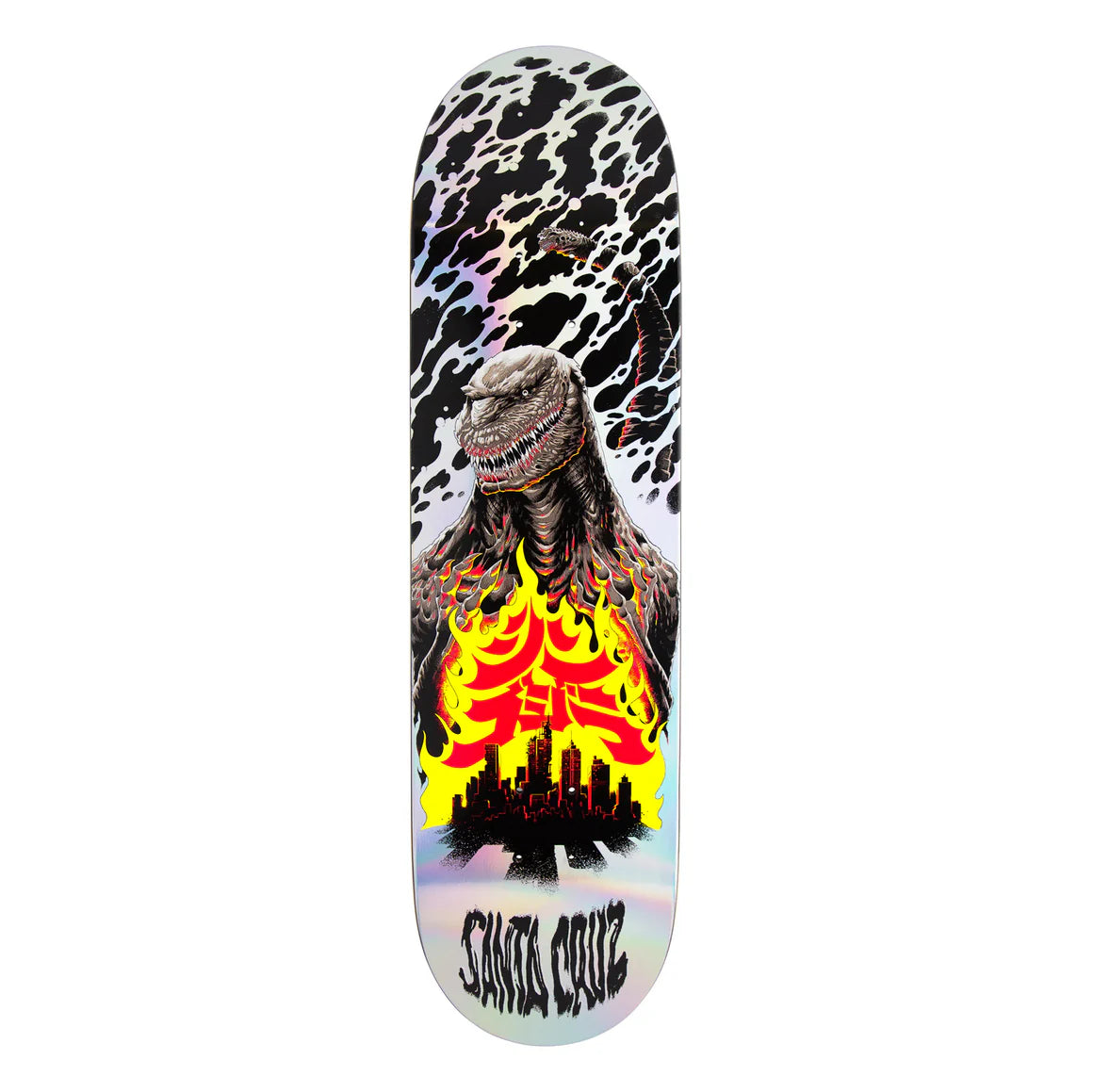 Santa Cruz Godzilla Shin Knox Firepit Deck - 8.5”