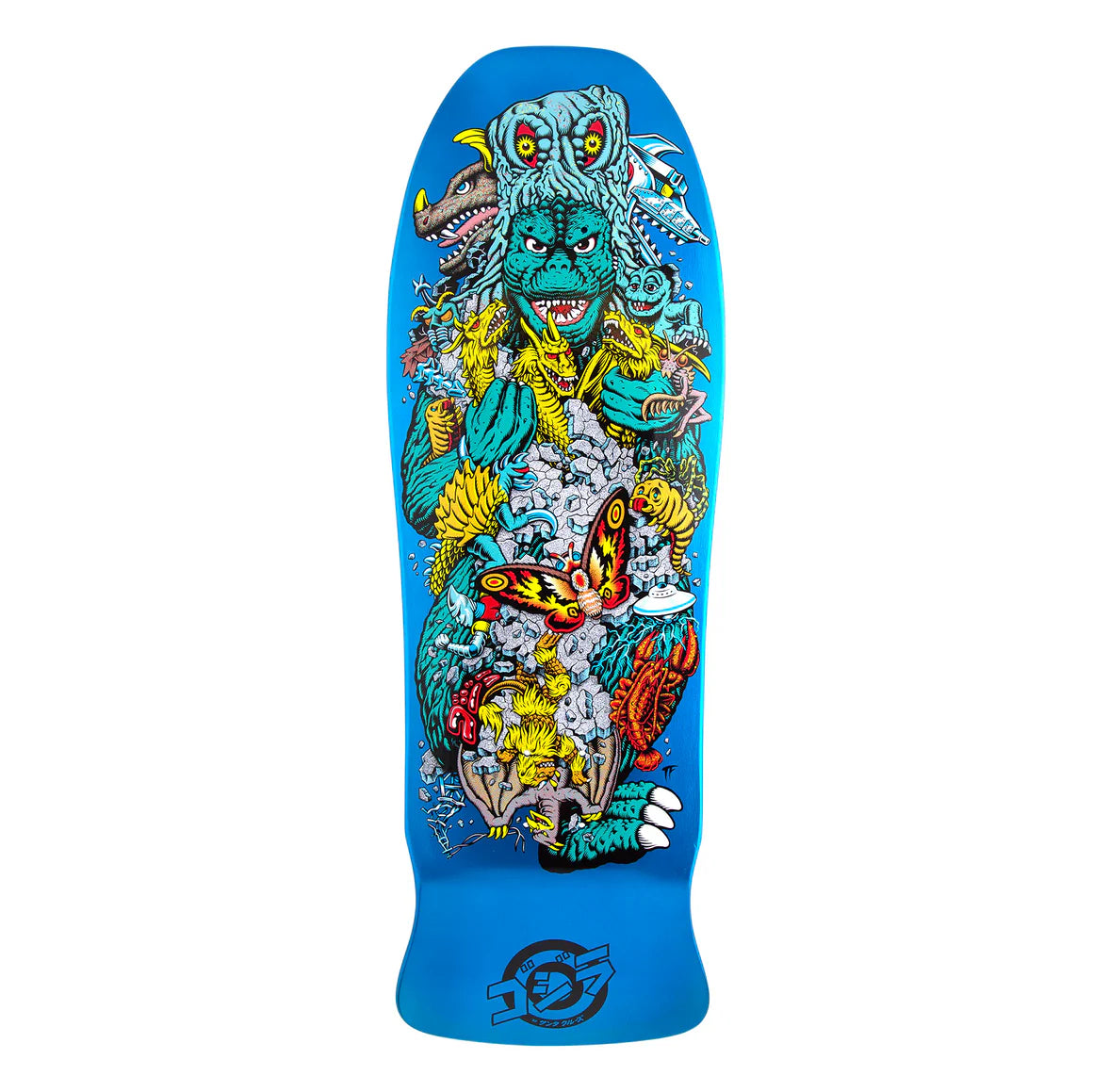 Santa Cruz Godzilla Kaiju Roskopp Deck - 10.125”