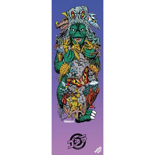 MOB Grip Santa Cruz Godzilla Kaiju Roskopp Griptape - 11”