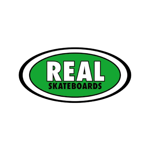 Real Oval Sticker - Green
