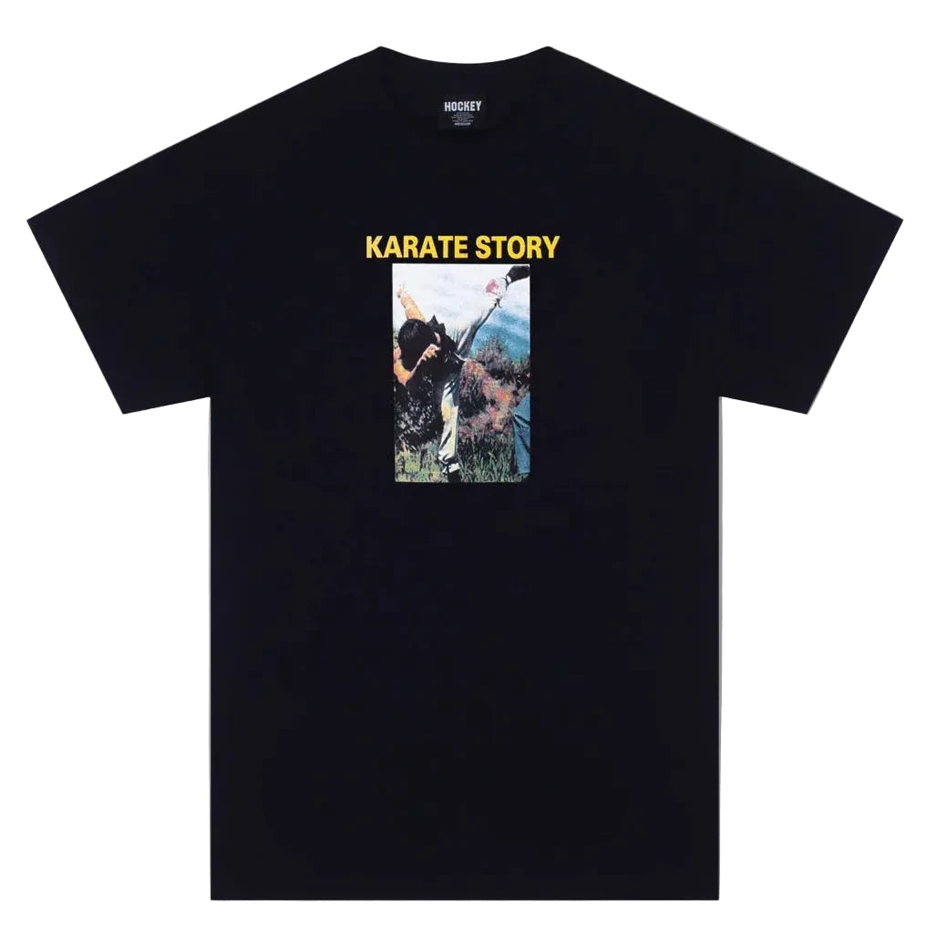 Hockey Karate Story Tee - Black