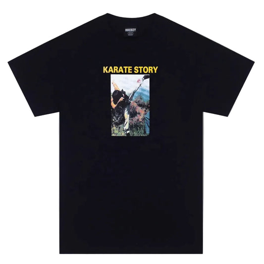 Hockey Karate Story Tee - Black