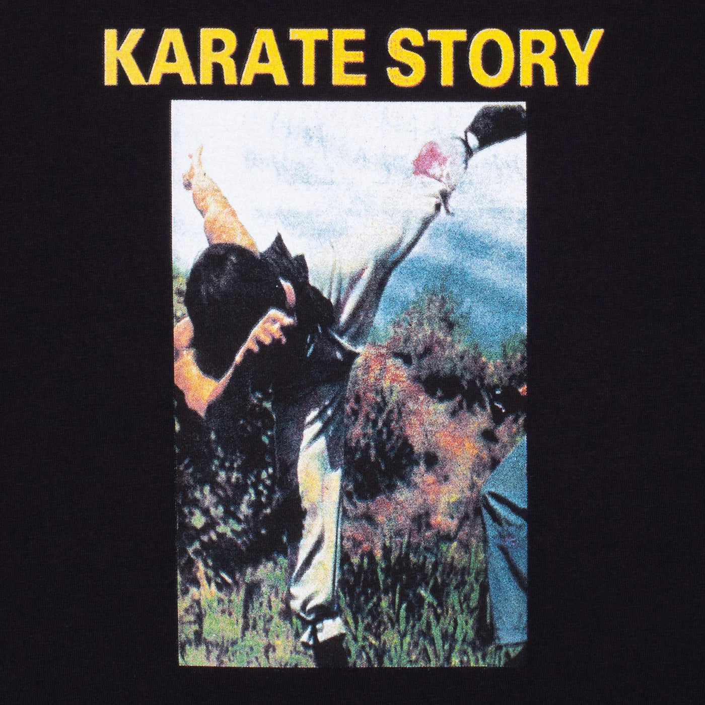 Hockey Karate Story Tee - Black
