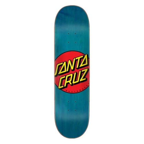 Santa Cruz Classic Dot Blue Deck - 8.5"