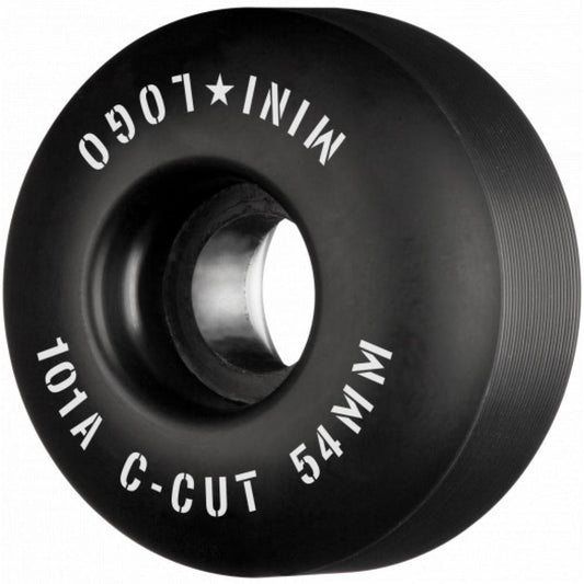 Mini Logo Wheels C-Cut 2 101a Black - 54mm