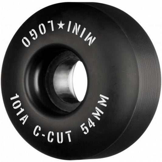 Mini Logo C-Cut 2 101a Black Wheels - 53mm