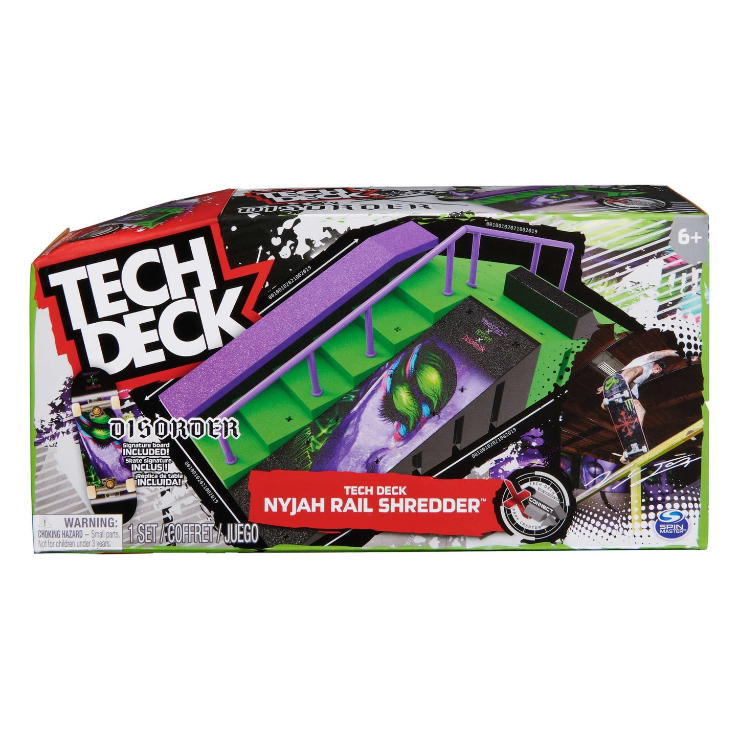 Tech Deck - Nyjah Rail Shredder