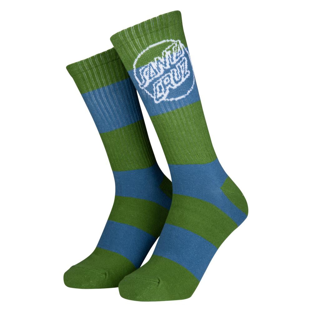 Santa Cruz Barney Apple/Dusty Blue Socks