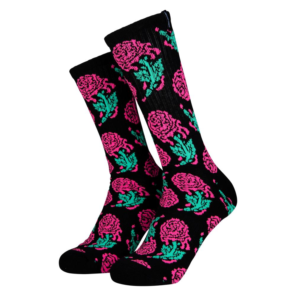 Santa Cruz Dressen Rose Crew Two Socks