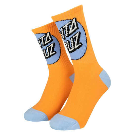 Santa Cruz OS Other Dot Teal/Apricot Youth (2 Pack) Socks