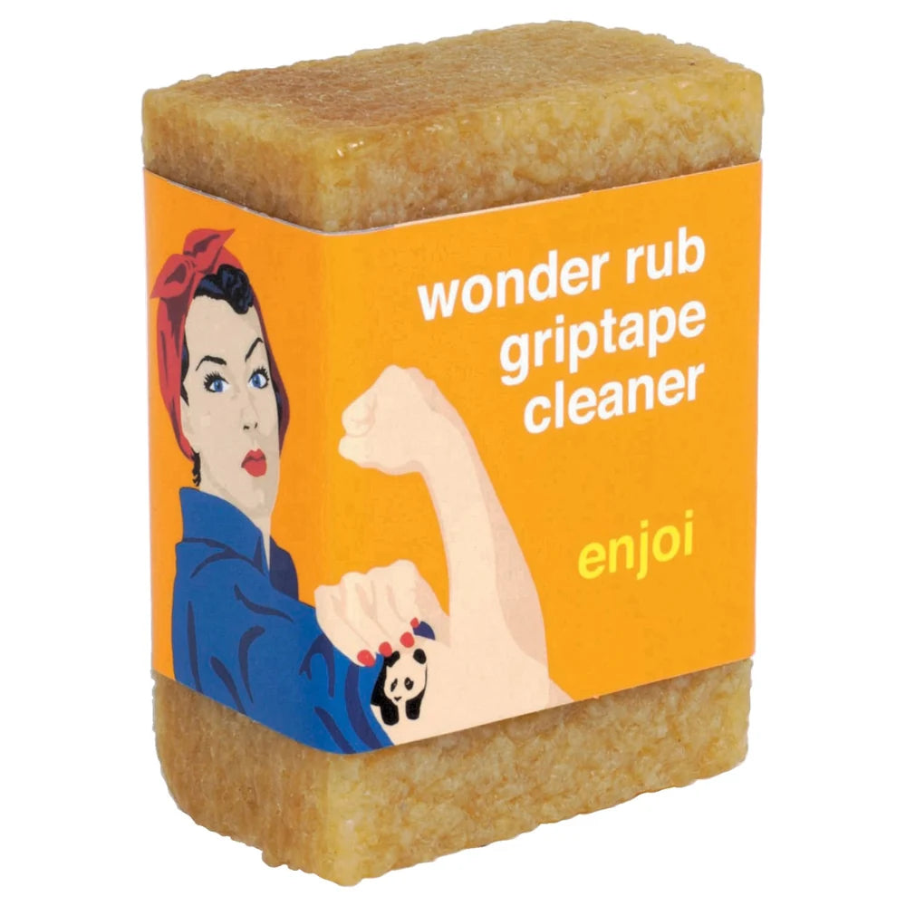 Enjoi Wonder Rub Orange Griptape Cleaner