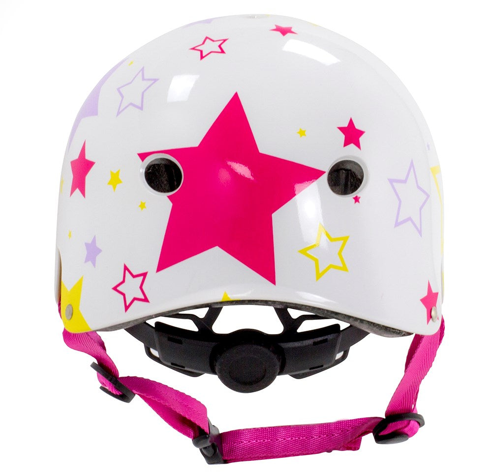SFR Adjustable Kid Helmet - White/Pink