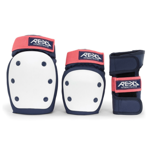 REKD Heavy Duty Triple Pad Set - Blue/Pink