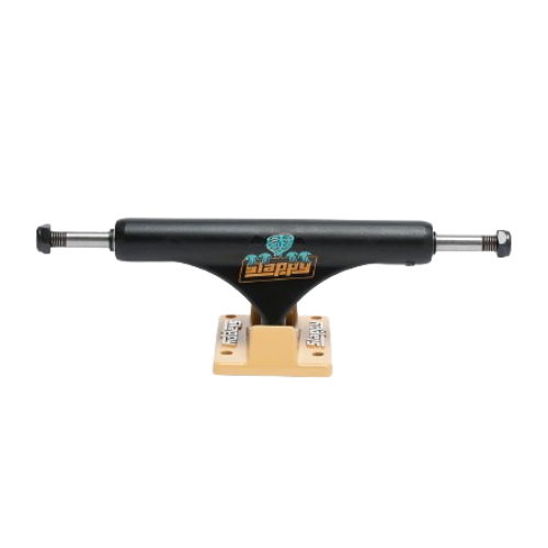 Slappy ST1 Curb Creeper Us Black/Gold Trucks- 8.25