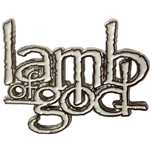Lamb of God Logo Pin