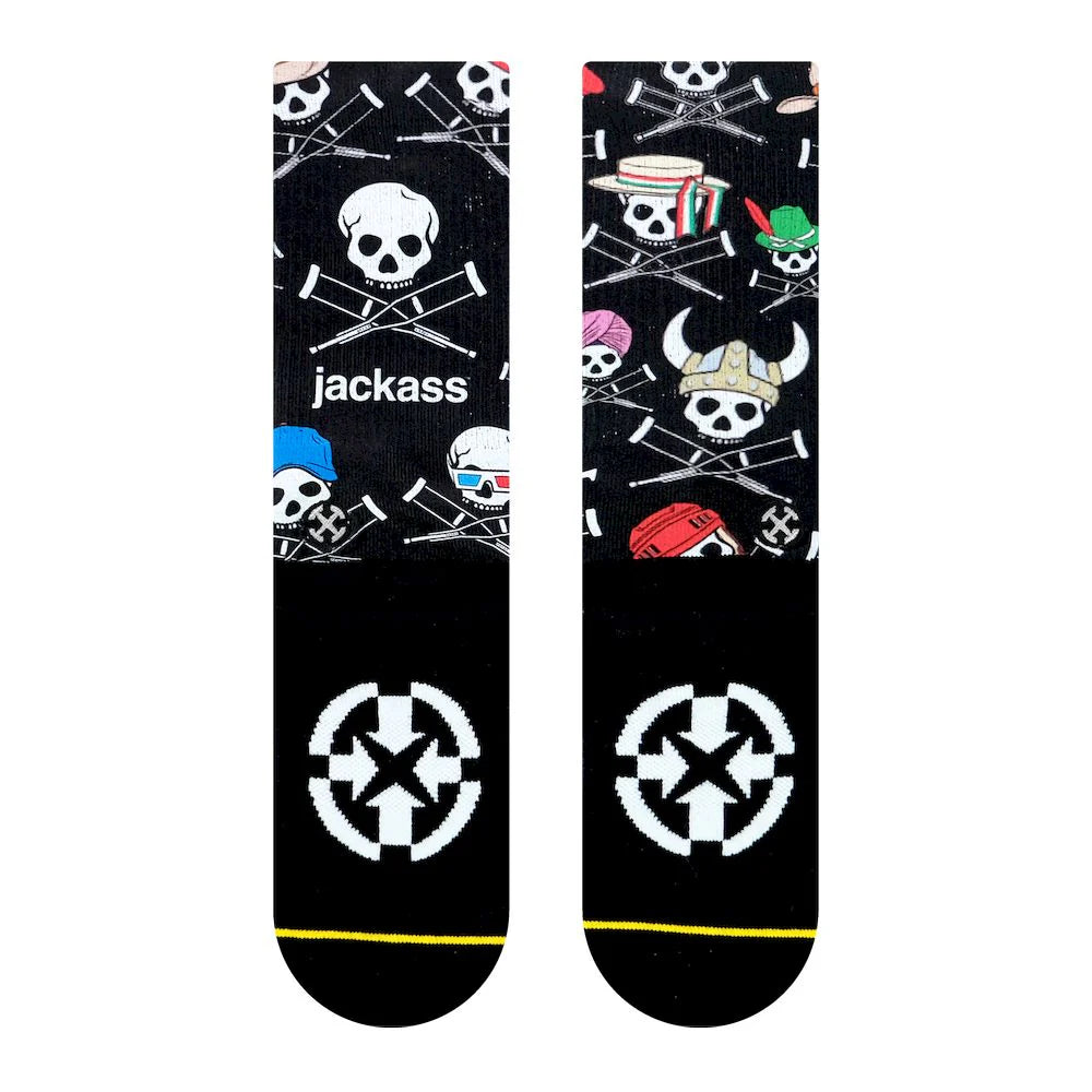 Merge4 Jackass International Classic Crew Socks