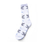 Lakai X Fourstar Street Pirate Crew Socks - White