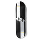 Girl Dual-Directional Black White Rick McCrank Twin Tip Deck - 8.5”