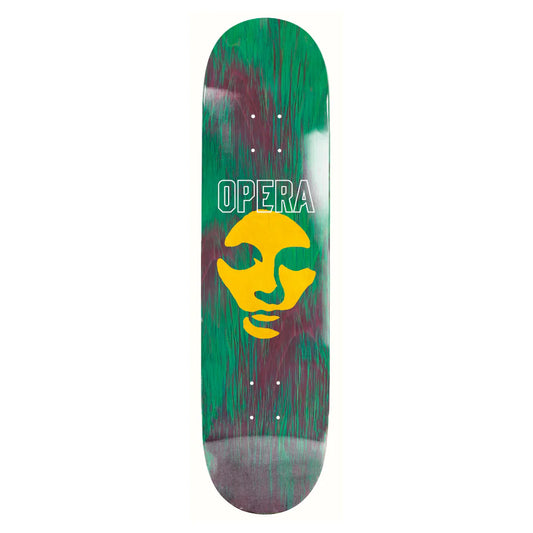 Opera Die Cut Mask Green Deck - 8.75”