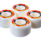 Enuff Conical 99a White/Orange Wheels - 54mm