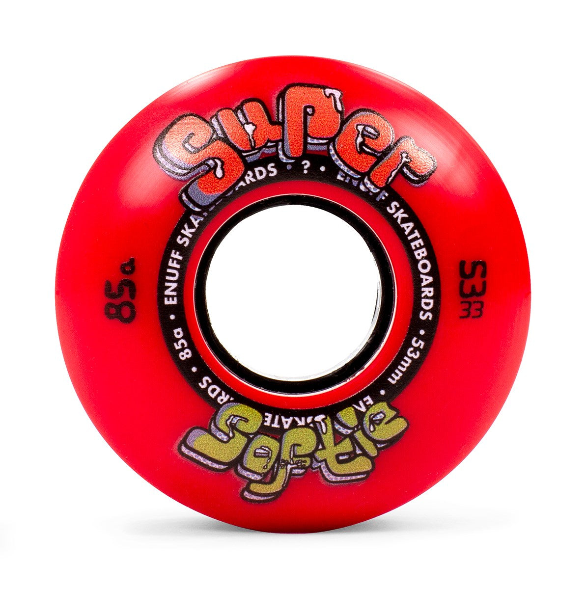 Enuff Super Softie 85a Red Wheels - 53mm