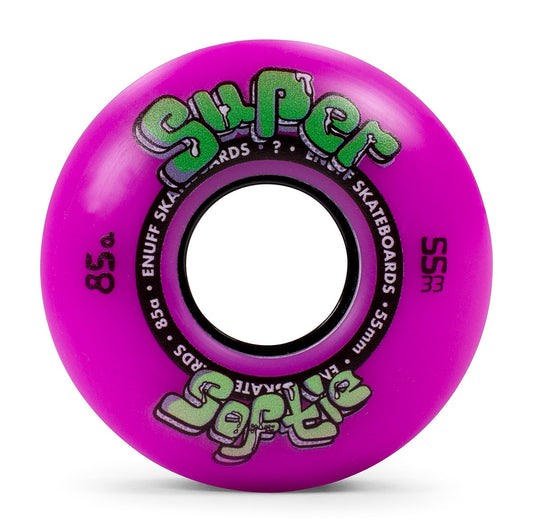 Enuff Super Softie 85a Purple Wheels - 55mm