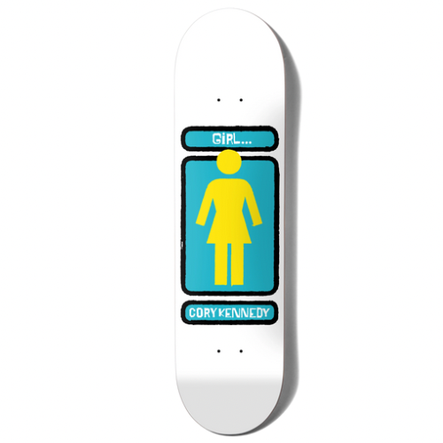 Girl Hand Shakers Twin Tip Cory Kennedy Deck - 8.25”