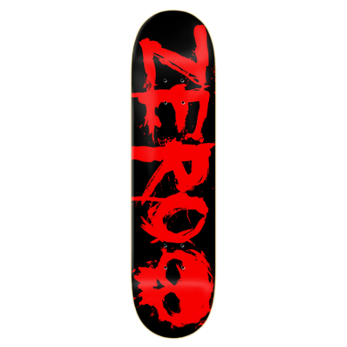 Zero Blood Black Red Deck - 7.75”