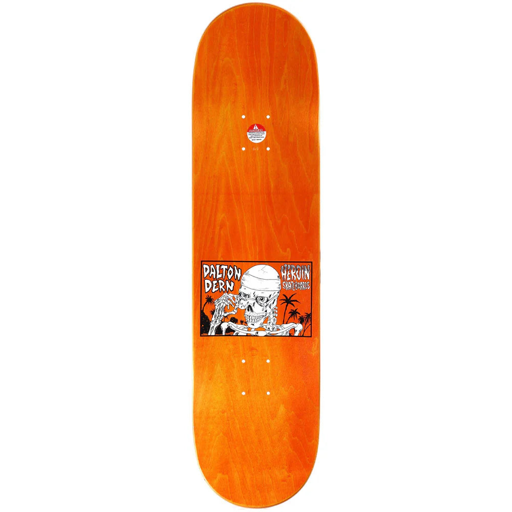 Heroin Dalton Dern Skeleton Deck - 8.5”