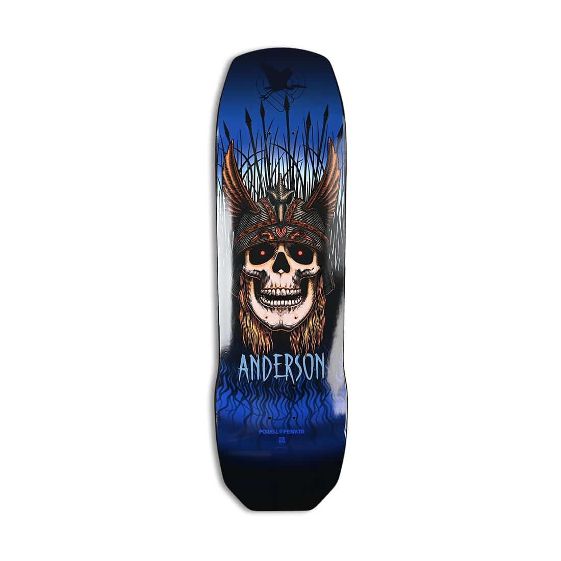 Powell-Peralta Andy Anderson Heron Skull Blue Deck - 9.13"