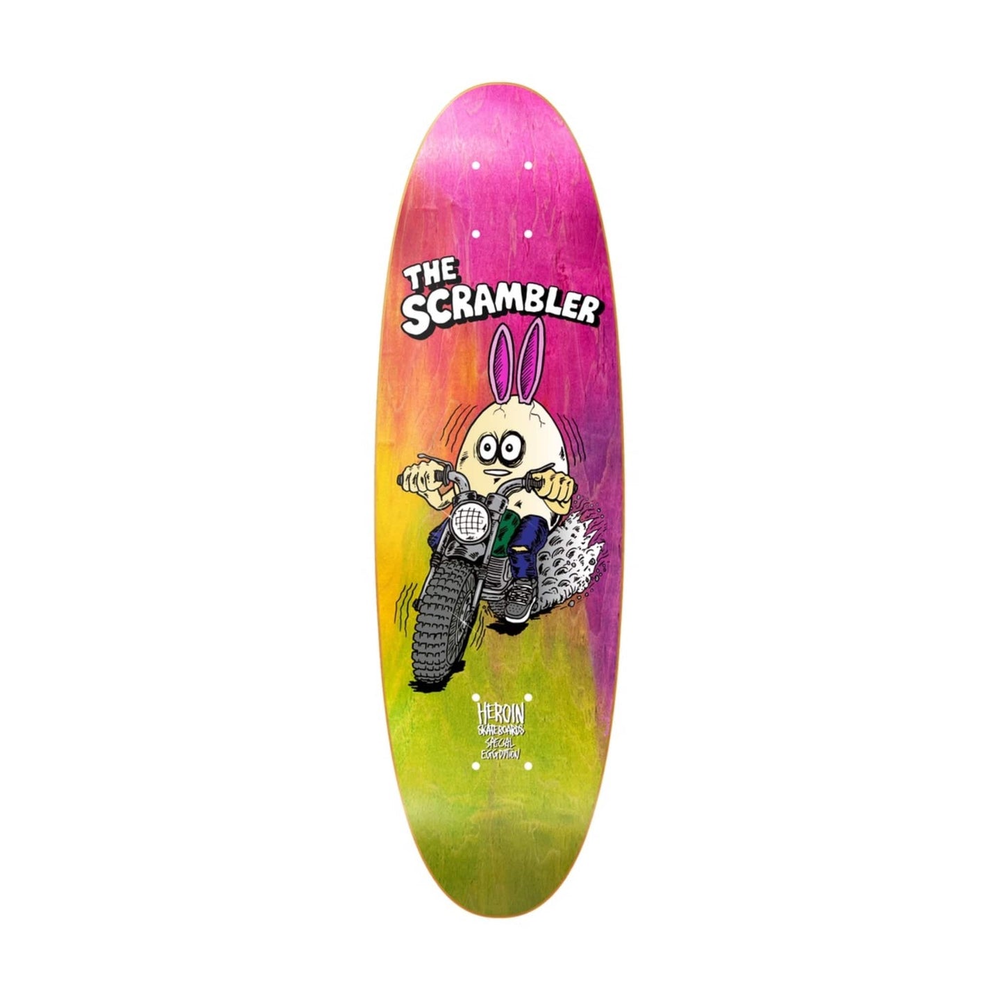 Heroin The Scrambler Egg Deck - 7.875”