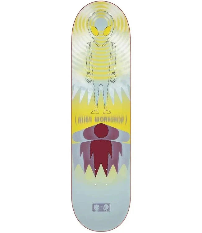 Alien Workshop Transmission White Deck - 8”