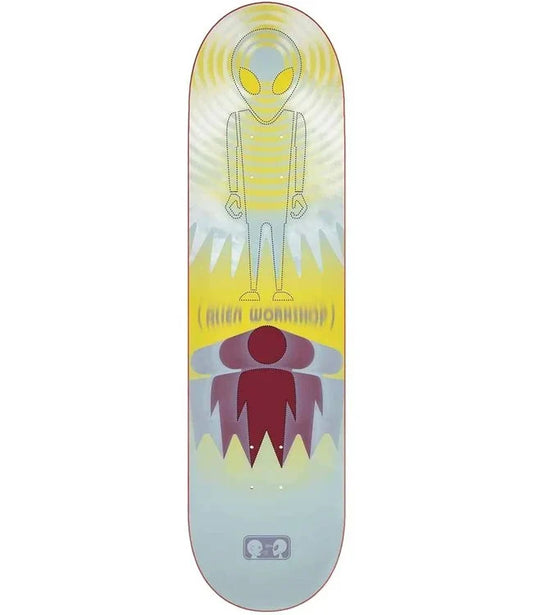 Alien Workshop Transmission White Deck - 8”