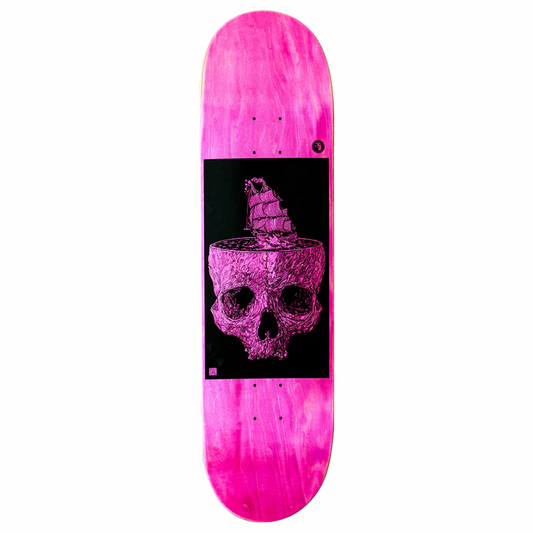 Heathen Stormy Seas Taperhead Pink Deck - 8.75”